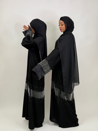 Glazed abaya