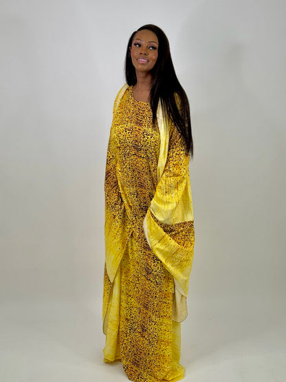 Barbie Yellow Baati Set