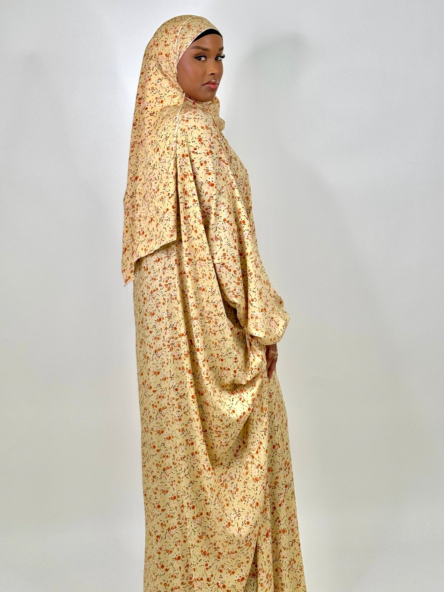 Lemon one piece prayer dress (Tall)