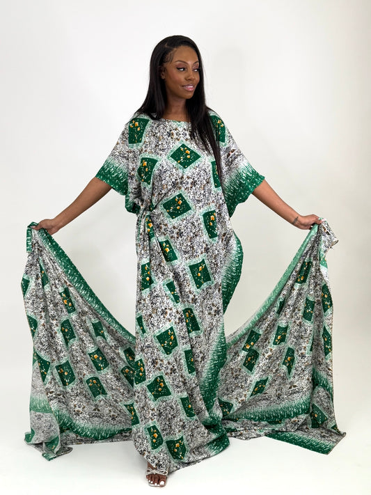 Chic Dark Green Baati Set