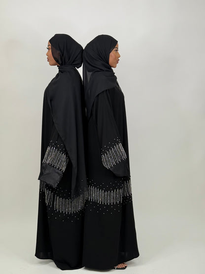 Glazed abaya