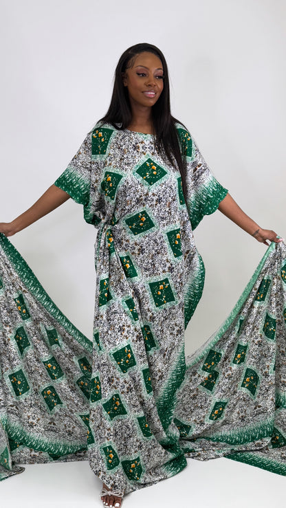 Chic Dark Green Baati Set