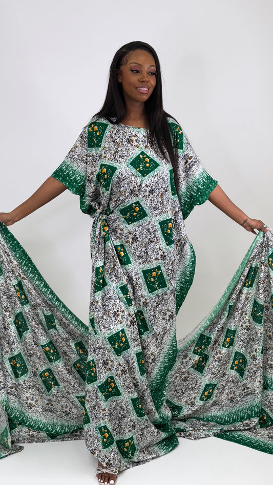 Chic Dark Green Baati Set