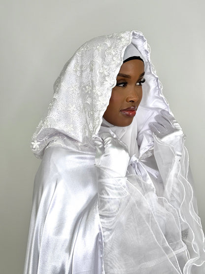 Grace Bridal cover up cape