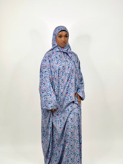 Blu one piece prayer dress (Tall)