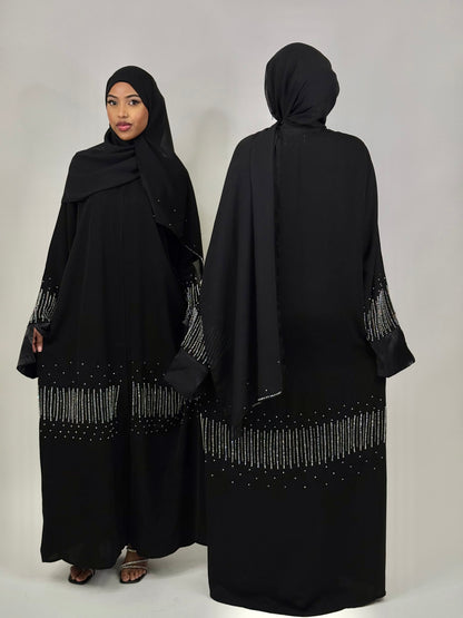 Glazed abaya