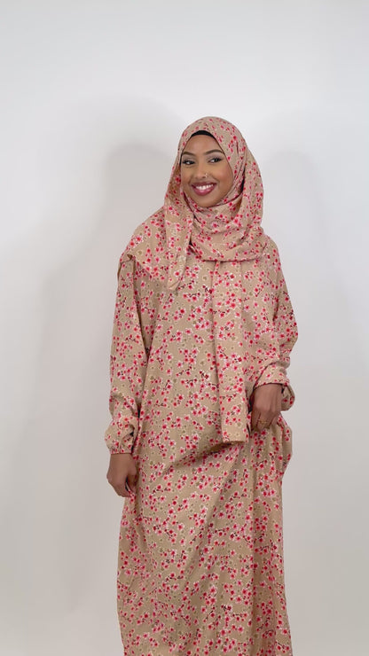 Dusk one piece islamic prayer dress