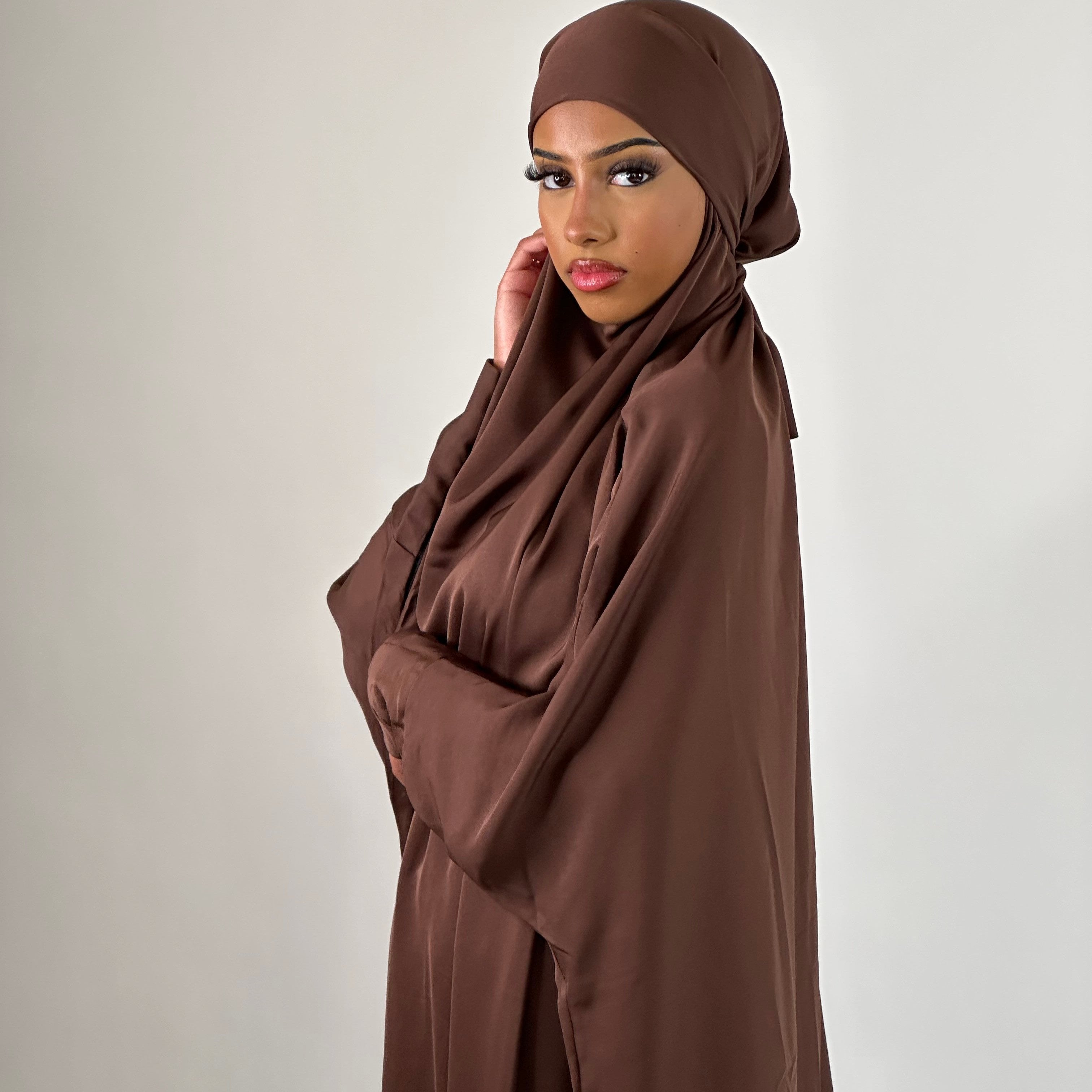 Brown Jilbaab