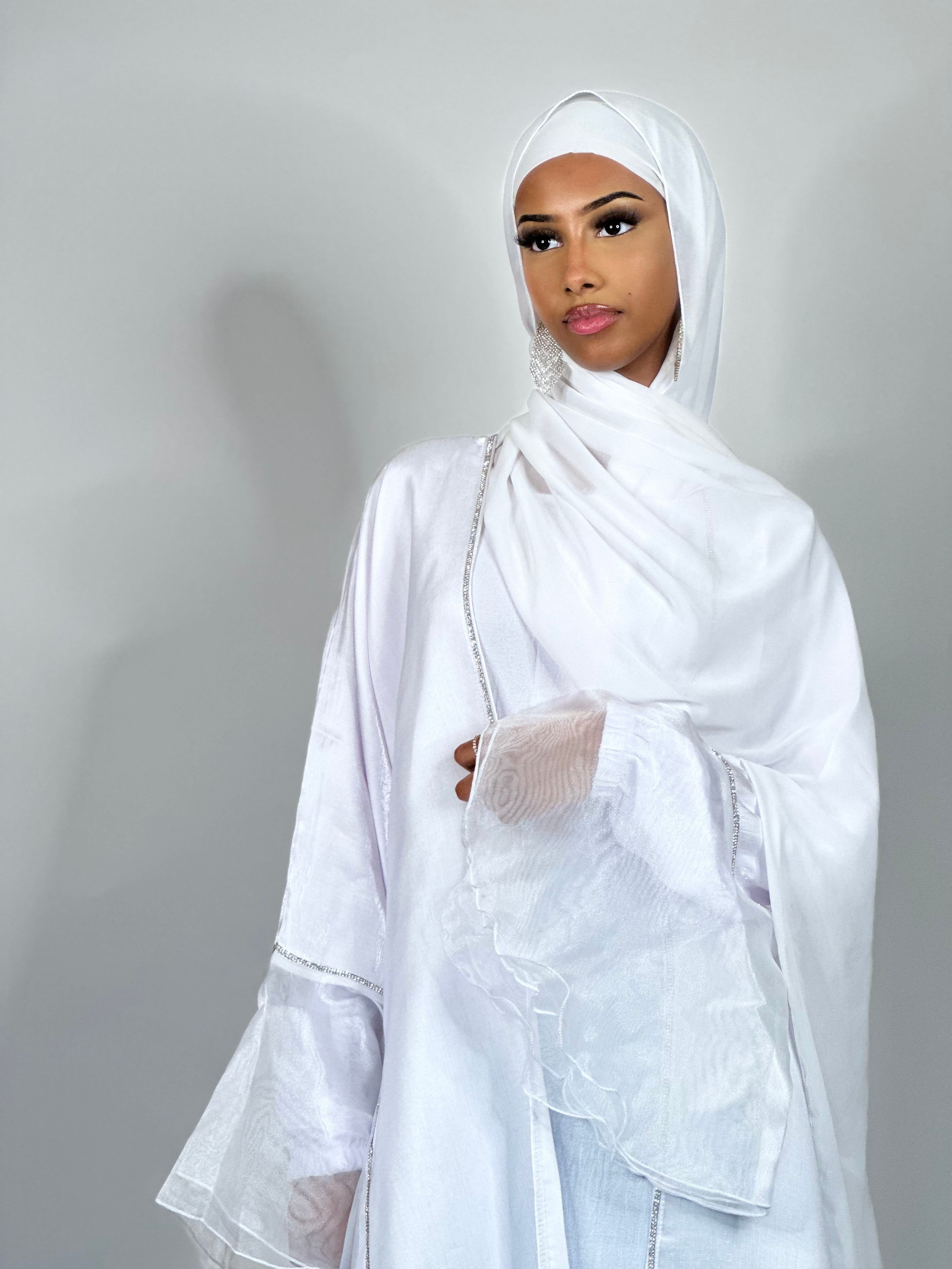 Bridal abaya sale